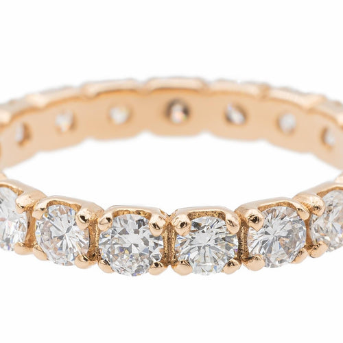 Bague 50 Bague Alliance américaine Or rose Diamant 58 Facettes 2648798CN