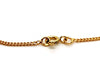 Necklace Curb link necklace Yellow gold 58 Facettes 1161950CD