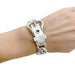 Bracelet Bracelet hermès "Ceinture" en argent. 58 Facettes 31628