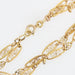 Bracelet Old gold double row filigree bracelet 58 Facettes CVBR25