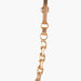 Necklace Necklace Rectangular links Beads 58 Facettes
