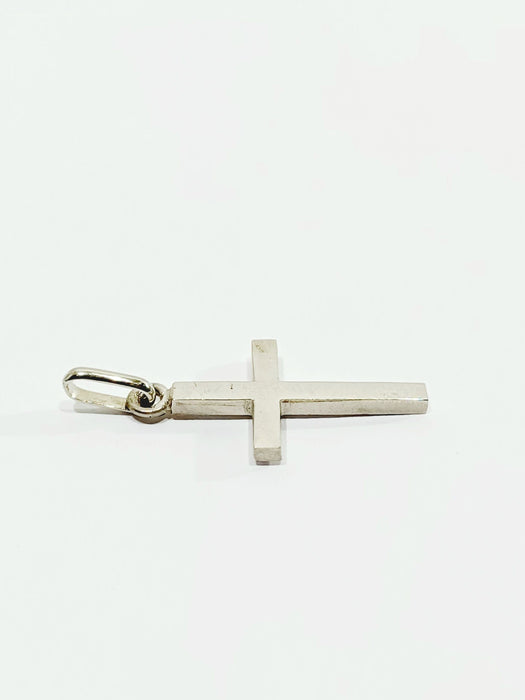 Pendentif Pendentif Croix En Or Blanc 58 Facettes