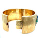 Mario Buccellati Tutti Frutti Emerald Sapphire Bracelet 1960 Gold Cuff Bracelet 58 Facettes