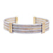 Cartier yellow gold and steel bracelet. 58 Facettes 32095