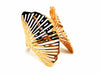 Ring 53 Ginette NY Gingko ring Pink gold 58 Facettes 1931137CN