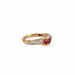 Ring 52 EDOM GOLD & RUBY RING 58 Facettes BO/230023