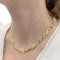 Collier Collier or jaune, diamants. 58 Facettes 32740