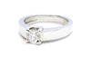 Bague 53 Bague Solitaire Or blanc Diamant 58 Facettes 578709RV