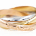 Cartier ring Trinity ring Yellow gold 58 Facettes