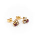 Earrings Stud earrings Yellow gold Diamond 58 Facettes 1969316CN