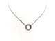 Collier Collier Or blanc 58 Facettes 1089413CN