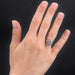 Bague Bague marquise saphirs blancs 58 Facettes