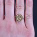 Bague 52 Bague ronde ancienne en or minerve diamantée 58 Facettes 22-637