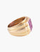Ring 49 Ring Yellow gold Synthetic rubies 58 Facettes