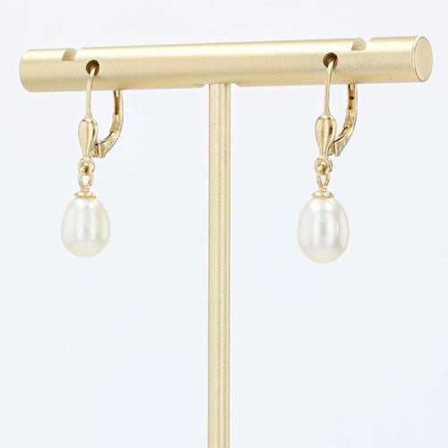 Boucles d'oreilles Boucles d'oreilles perles d'occasion 58 Facettes 19-456B