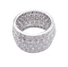 Ring 55 Cartier ring, “Nigeria”, diamond paving. 58 Facettes 32832
