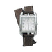 Hermès “Cape Cod” watch in steel on leather. Small model. 58 Facettes 33381