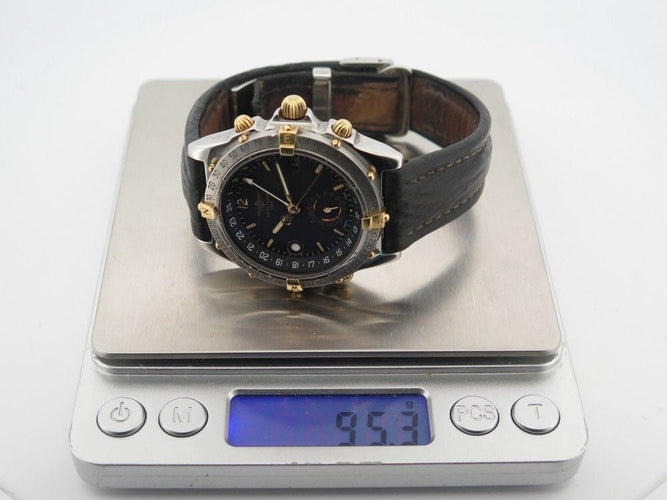 Montre vintage montre BREITLING duograph en acier automatique 58 Facettes 255108