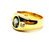 Bague 56 Bague Or jaune Saphir 58 Facettes 1186465CN