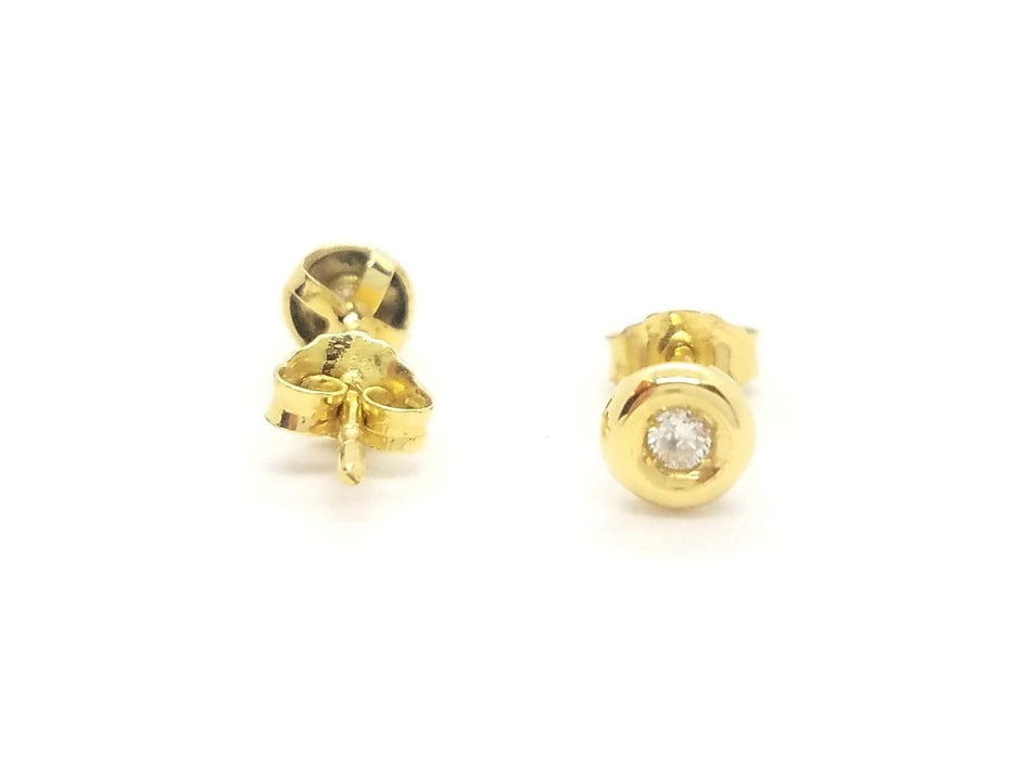 Boucles d'oreilles Boucles d'oreilles Or jaune Diamant 58 Facettes 579241RV