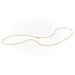 Necklace Cable link necklace Yellow gold 58 Facettes 1913089CN