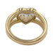 Ring 53 Chopard ring, “Happy Diamonds”, yellow gold, diamond. 58 Facettes 32122