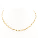 Necklace Horse link necklace Yellow gold 58 Facettes 2129444CN