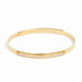 Bracelet Open bangle bracelet Yellow gold 58 Facettes 2037562CN