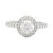 Bague 51 Bague Cartier "Destinée" en platine, diamant 0,73 carat. 58 Facettes 31610