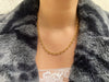 Necklace Necklace Yellow gold mesh “Coffee bean” 58 Facettes BO/230043 or 49