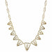 Collier Collier ancien en or jaune filigranes d'or 58 Facettes 21-786