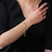 Bracelet Used gold bracelet massive navy mesh 58 Facettes 21-590