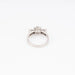 Bague Bague or gris, diamants 58 Facettes 1