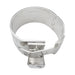 Bracelet Bracelet Hermès "Ceinture" en argent. 58 Facettes 30814