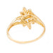 Ring 50 Flower ring Yellow gold Diamond 58 Facettes 1719300CN