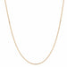 Fine yellow gold filed curb chain necklace 58 Facettes 19-229