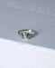 Geometric Art Deco Diamond Solitaire Ring 58 Facettes