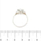 Bague 59 Bague Or blanc Aigue-marine 58 Facettes 27600