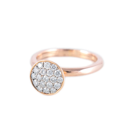 Bague BAGUE "CÔNE" OR & DIAMANTS 58 Facettes BO/220148