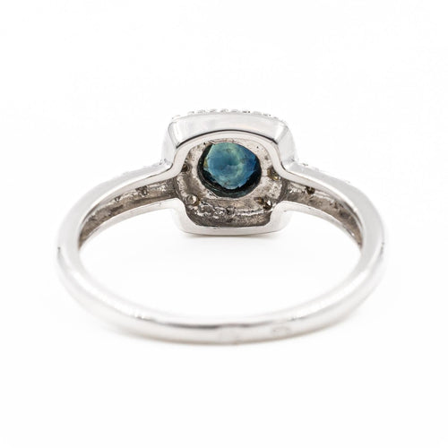 Bague 52 Bague Or blanc Saphir 58 Facettes 2110882CN