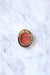 Antique brooch in yellow gold and angel cameo in coral 58 Facettes