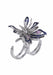 Ring 53 DAMIANI BUTTERFLY ring 58 Facettes 63341-59599