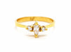 Ring 55 Ring Yellow gold Diamond 58 Facettes 06320CD