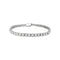 Bracelet Bracelet ligne diamants en or blanc. 58 Facettes 31364