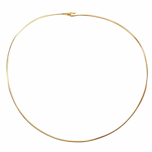 Collier Collier torque en or jaune 58 Facettes 22-002