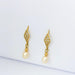 Earrings Yellow gold and pearl earrings 58 Facettes 27554