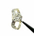 Ring 56 Sparkling engagement ring with - ct. diamond 1,73 58 Facettes