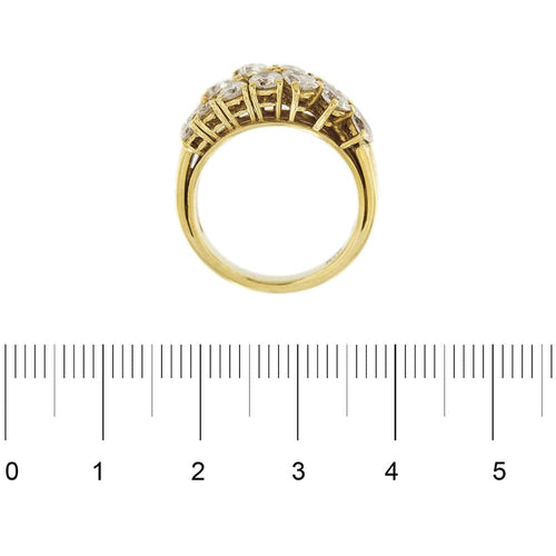 Bague 52 Bague double ligne diamants 58 Facettes 27750