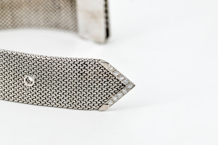 Bracelet Bracelet Manchette Or blanc Diamant 58 Facettes 05771CD