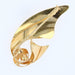 Brooch Vintage brushed gold and pearl bow brooch 58 Facettes CVBR19B